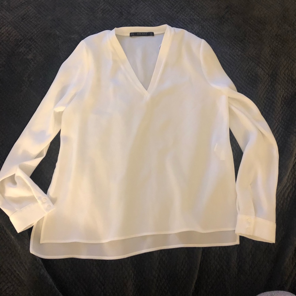 Sheer Zara top